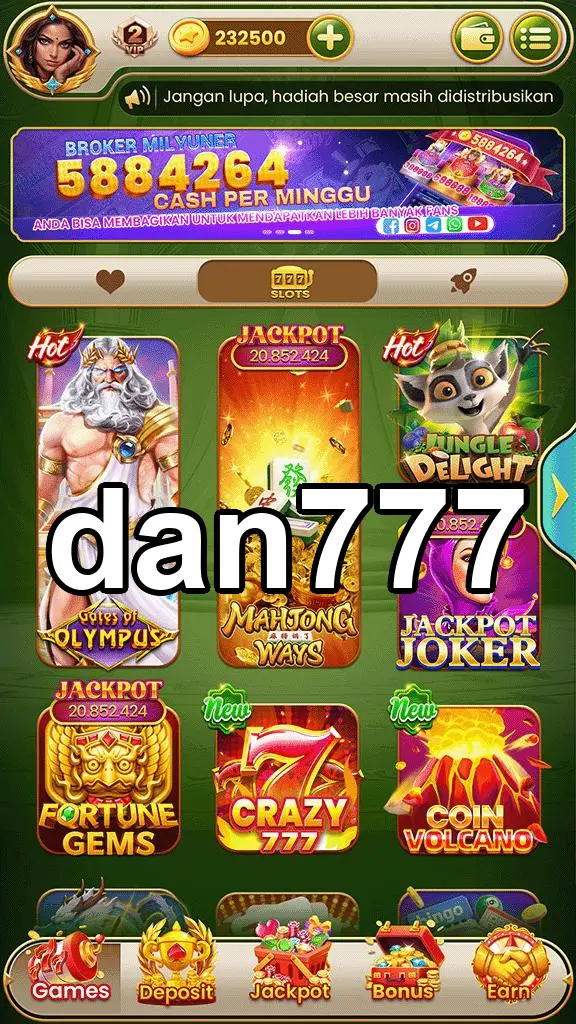 dan777 Masuk